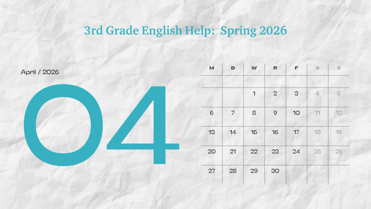 3rd Grade EH April 26