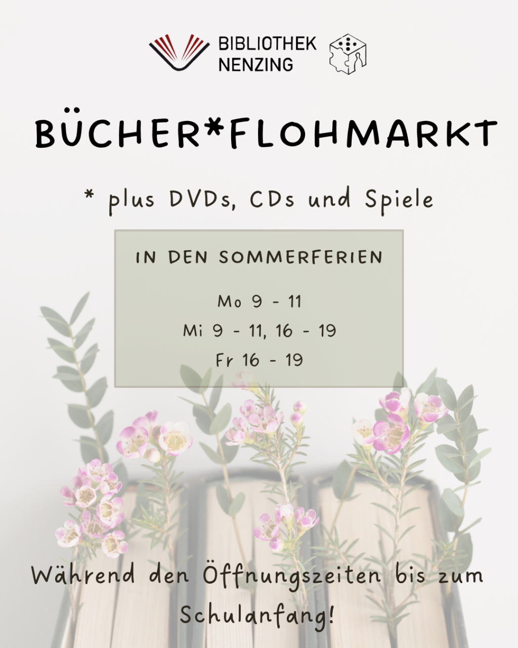 Bücherflohmarkt 2026