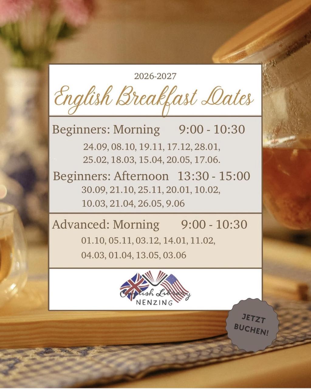English Breakfast Dates 