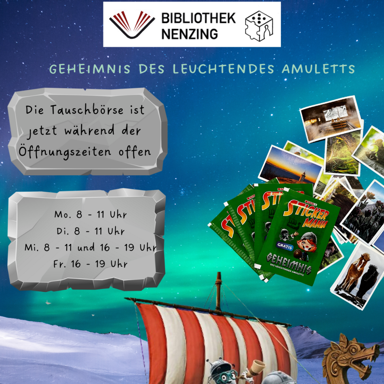 Einladung zum Sticker Tauschbörse