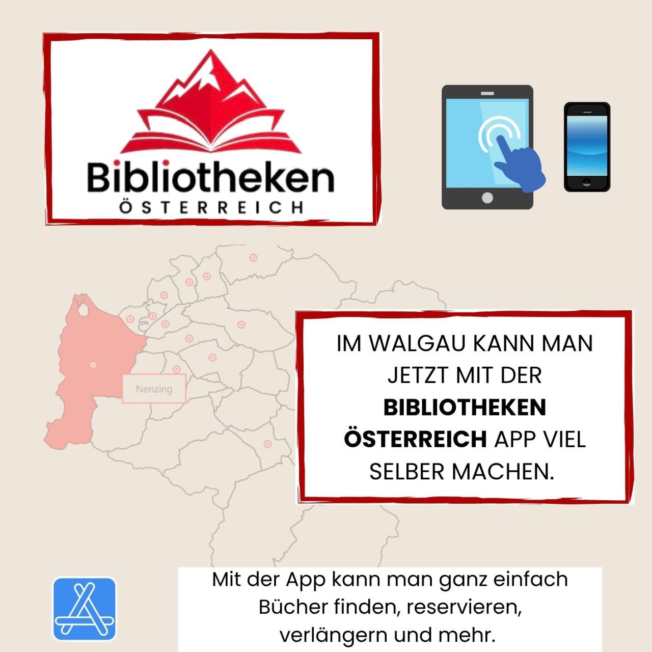 Bibliotheken Österreich App Anleitung Seite 1